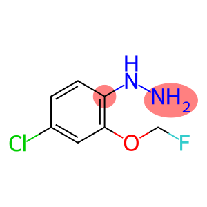 1-(4-Chloro-2-(fluoromethoxy)phenyl)hydrazine