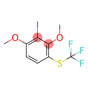 Benzene, 2-iodo-1,3-dimethoxy-4-[(trifluoromethyl)thio]-