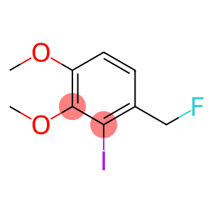 Benzene, 1-(fluoromethyl)-2-iodo-3,4-dimethoxy-