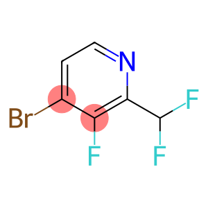 4-Bromo-2-(difluoromethyl)-3-fluoropyridine