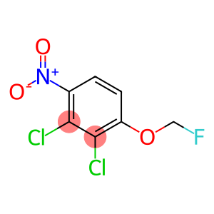 1,2-Dichloro-3-fluoromethoxy-6-nitrobenzene