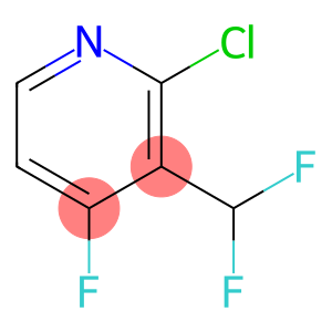 Pyridine, 2-chloro-3-(difluoromethyl)-4-fluoro-