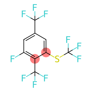 1,4-Bis(trifluoromethyl)-2-fluoro-6-(trifluoromethylthio)benzene