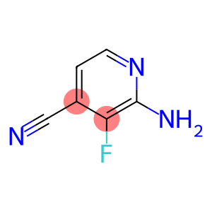 4-Pyridinecarbonitrile, 2-amino-3-fluoro-