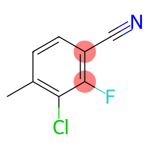 3-Chloro-2-fluoro-4-methylbenzonitrile