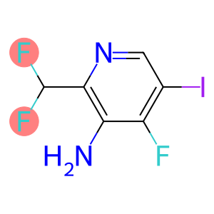 3-Amino-2-(difluoromethyl)-4-fluoro-5-iodopyridine