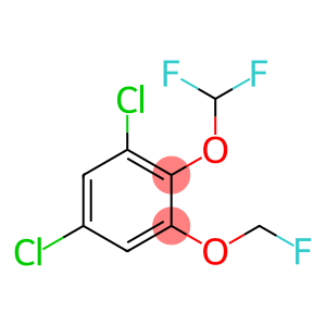 1,5-Dichloro-2-difluoromethoxy-3-(fluoromethoxy)benzene