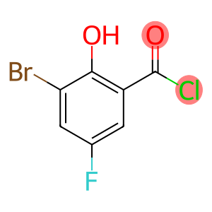 3-Bromo-5-fluoro-2-hydroxybenzoyl chloride