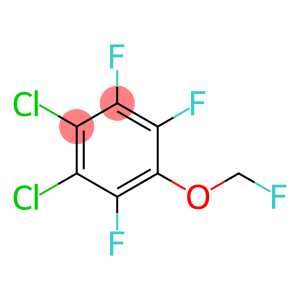 Benzene, 1,2-dichloro-3,4,6-trifluoro-5-(fluoromethoxy)-