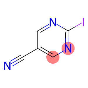 5-Pyrimidinecarbonitrile, 2-iodo-