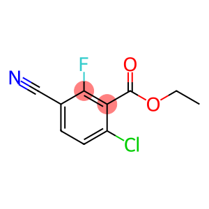 ethyl 3-cyano-6-chloro-2-fluorobenzoate