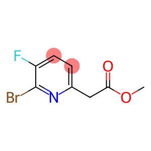 methyl 2-(6-bromo-5-fluoropyridin-2-yl)acetate