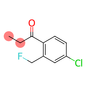 1-(4-Chloro-2-(fluoromethyl)phenyl)propan-1-one