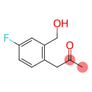 2-Propanone, 1-[4-fluoro-2-(hydroxymethyl)phenyl]-