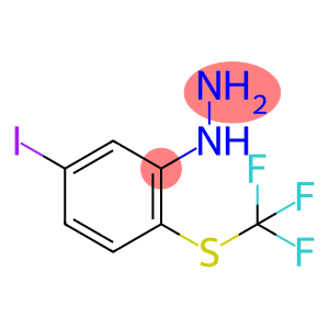 Hydrazine, [5-iodo-2-[(trifluoromethyl)thio]phenyl]-