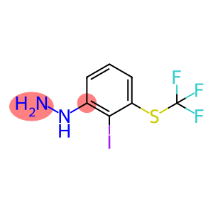 Hydrazine, [2-iodo-3-[(trifluoromethyl)thio]phenyl]-