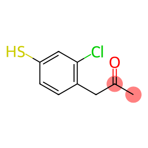 2-Propanone, 1-(2-chloro-4-mercaptophenyl)-