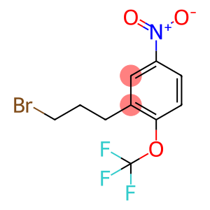 Benzene, 2-(3-bromopropyl)-4-nitro-1-(trifluoromethoxy)-