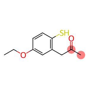 1-(5-Ethoxy-2-mercaptophenyl)propan-2-one