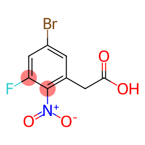 2-(5-bromo-3-fluoro-2-nitrophenyl)acetic acid