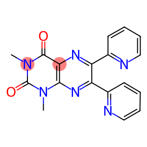 1,3-dimethyl-6,7-di(2-pyridinyl)-2,4(1H,3H)-pteridinedione