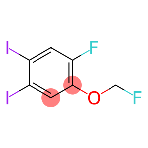 1,2-Diiodo-4-fluoro-5-(fluoromethoxy)benzene