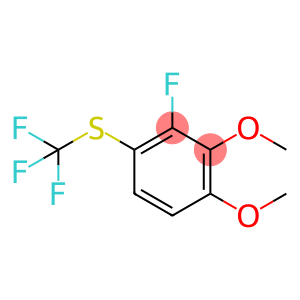 Benzene, 2-fluoro-3,4-dimethoxy-1-[(trifluoromethyl)thio]-
