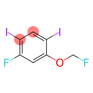 1,5-Diiodo-2-fluoro-4-(fluoromethoxy)benzene