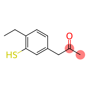 2-Propanone, 1-(4-ethyl-3-mercaptophenyl)-