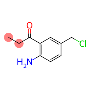 1-(2-Amino-5-(chloromethyl)phenyl)propan-1-one