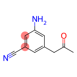 1-(3-Amino-5-cyanophenyl)propan-2-one