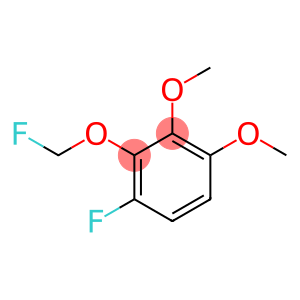 Benzene, 1-fluoro-2-(fluoromethoxy)-3,4-dimethoxy-