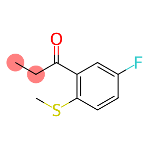 1-(5-Fluoro-2-(methylthio)phenyl)propan-1-one