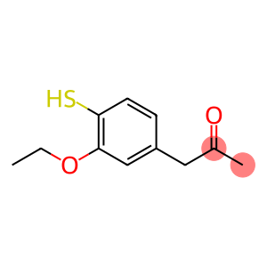 2-Propanone, 1-(3-ethoxy-4-mercaptophenyl)-