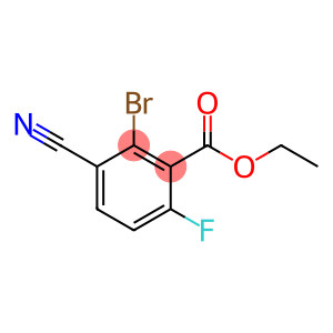 2-溴-3-氰基-6-氟苯甲酸乙酯