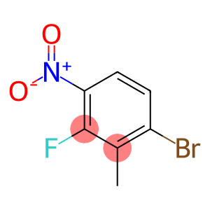 1-溴-3-氟-2-甲基-4-硝基苯