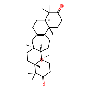 C(14a)-Homo-27-nor-5α-gammacer-13-ene-3,21-dione