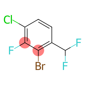 2-溴-4-氯-1-(二氟甲基)-3-氟苯