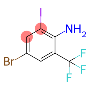 4-Bromo-2-iodo-6-trifluoromethyl-phenylamine