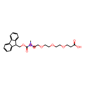 Fmoc-N-methyl-N-amido-PEG2-acid