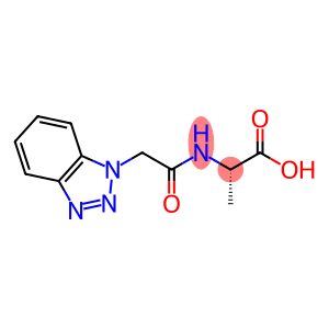 (2-(1H-benzo[d][1,2,3]triazol-1-yl)acetyl)alanine