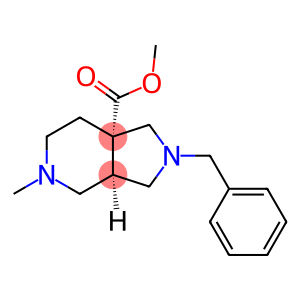 rel-(3aR,7aS)-Methyl 2-benzyl-5-methyloctahydro-7aH-pyrrolo[3,4-c]pyridine-7a-carboxylate