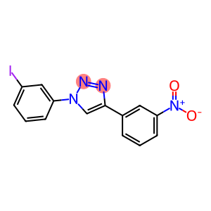 1H-1,2,3-Triazole, 1-(3-iodophenyl)-4-(3-nitrophenyl)-