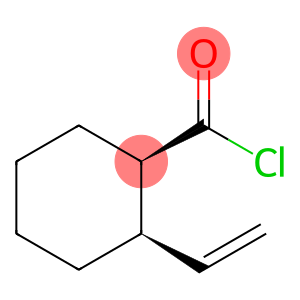 Cyclohexanecarbonyl chloride, 2-ethenyl-, cis- (9CI)