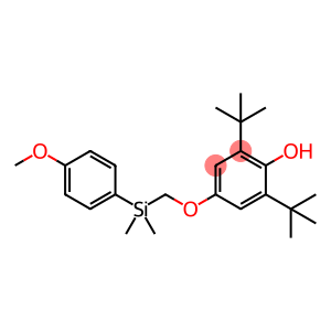 2,6-Bis(1,1-dimethylethyl)-4-[[(4-methoxyphenyl)dimethylsilyl]methoxy]phenol