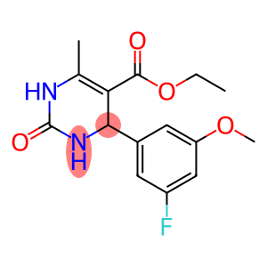Ethyl 4-(5-fluoro-3-methoxyphenyl)-6-methyl-2-oxo-1,2,3,4-tetrahydropyrimidine-5-carboxylate