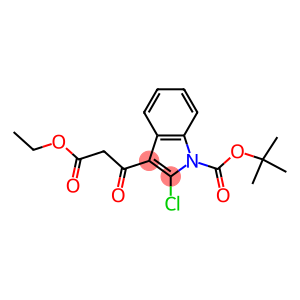 1-BOC-2-CHLORO-3-(2-ETHOXYCARBONYL-ACETYL)-INDOLE