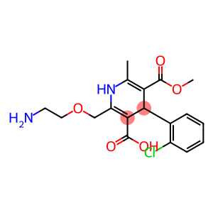 2-((2-aminoethoxy)methyl)-4-(2-chlorophenyl)-5-(methoxycarbonyl)-6-methyl-1,4-dihydropyridine-3-carboxylic acid
