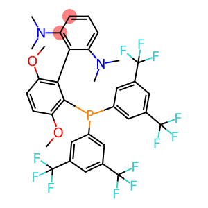 2-[双(3,5-三氟甲基苯基膦基)-3,6-二甲氧基]-2',6'-二甲基氨基-1,1'-联苯