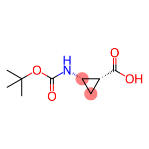 rel-(1R,2S)-2-((tert-butoxycarbonyl)amino)cyclopropane-1-carboxylic acid